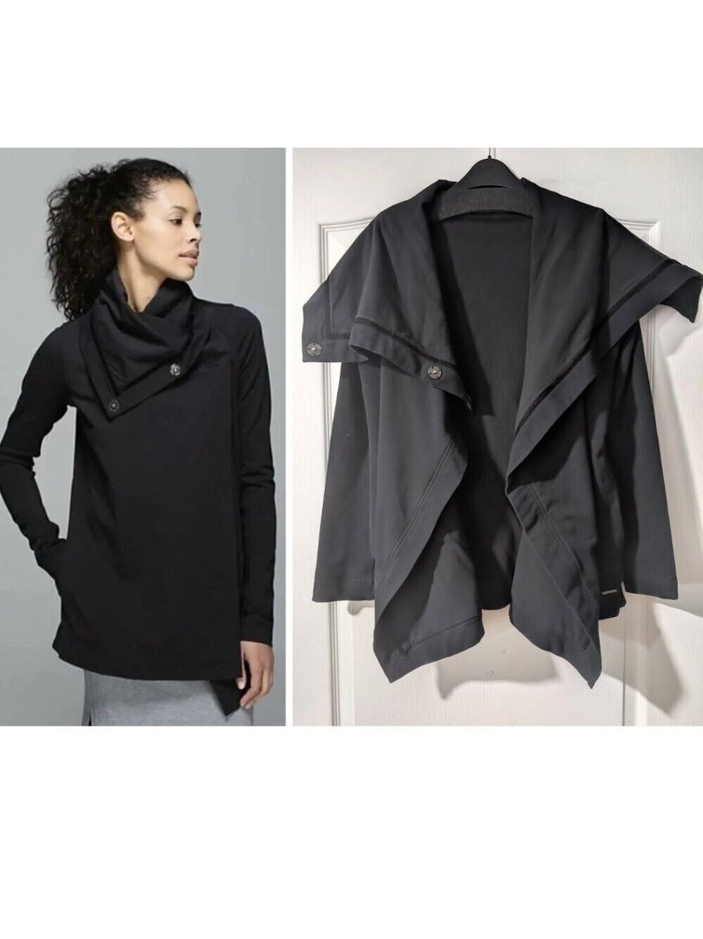 Lululemon | Savasana Wrap Jacket In Black